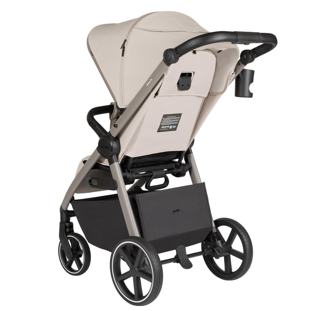 Carrello Bravo SL Deluxe CRL-5520 - прогулянкова коляска з великими колесами, всесезонний візок, захист від сповзання, ручка регулюється по висоті, зручна система складання • Shale Beige Carrello Bravo SL Deluxe CRL-5520 - прогулянкова коляска з великими колесами, всесезонний візок, захист від сповзання, ручка регулюється по висоті, зручна система складання • Shale Beige