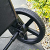 Carrello Bravo SL 2025 Deluxe CRL-5520 - прогулянкова коляска з великими колесами, всесезонний візок, захист від сповзання, ручка регулюється по висоті, зручна система складання • Thunder Grey
