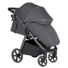 Carrello Bravo SL Deluxe CRL-5520 - прогулочная коляска с большими колесами, всесезонная, регулируемая амортизация, индивидуальная окраска рамы • Thunder Grey