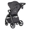 Carrello Bravo SL Deluxe CRL-5520 - прогулочная коляска с большими колесами, всесезонная, регулируемая амортизация, индивидуальная окраска рамы • Thunder Grey