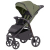 Carrello Bravo Plus CRL-5515 - прогулянкова коляска з великими колесами, всесезонний візок • Midnight Green