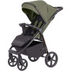 Carrello Bravo Plus CRL-5515 - прогулянкова коляска з великими колесами, всесезонний візок • Midnight Green