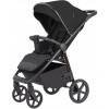 Carrello Bravo Plus CRL-5515 - прогулянкова коляска з великими колесами, всесезонний візок • Pure Black