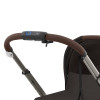 Cybex eGazelle S - прогулочная коляска с электроприводом, автоматическим покачиванием, 20+ конфигураций, плавный и комфортный ход • Taupe Frame Chocolate Brown
