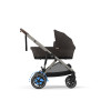 Cybex eGazelle S - прогулочная коляска с электроприводом, автоматическим покачиванием, 20+ конфигураций, плавный и комфортный ход • Taupe Frame Chocolate Brown