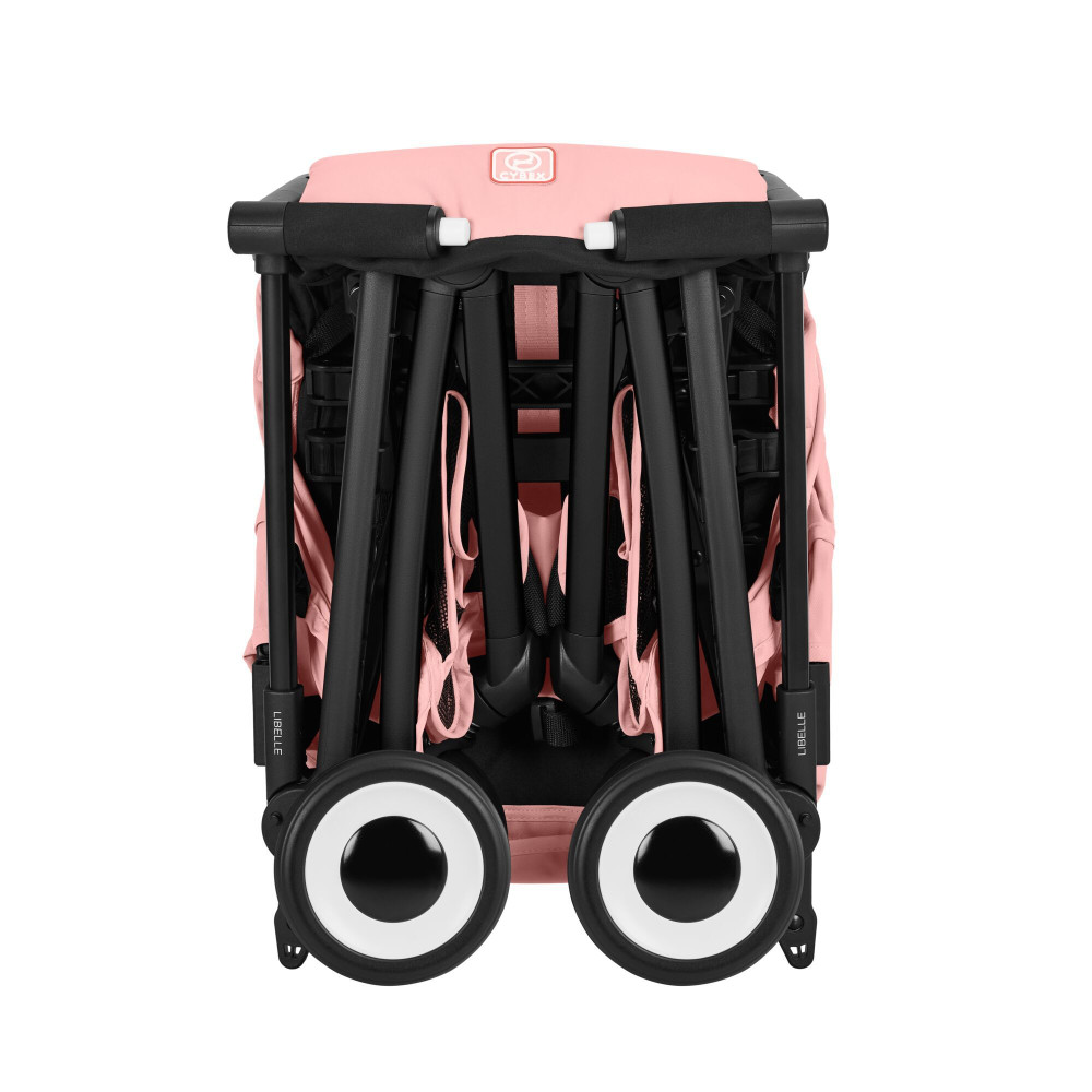 Cybex Libelle - прогулочная коляска для путешествий, легкая, ручная кладь • BLK Candy Pink Cybex Libelle - прогулочная коляска для путешествий, легкая, ручная кладь • BLK Candy Pink