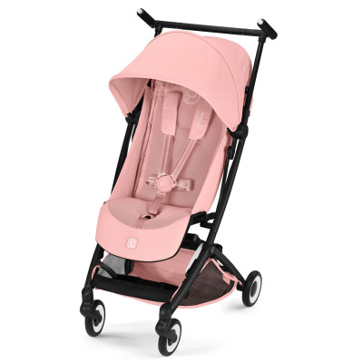 Cybex Libelle - прогулочная коляска для путешествий, легкая, ручная кладь • BLK Candy Pink