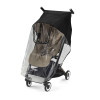Cybex Libelle - прогулочная коляска для путешествий с дождевиком, легкая, ручная кладь • BLK Magic Black