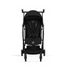 Cybex Libelle - прогулочная коляска для путешествий с дождевиком, легкая, ручная кладь • BLK Magic Black