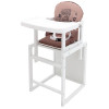Стульчик-трансформер Babyroom Винни-240 белый капучино / шоколад мишка с чашкой (626041)