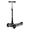 Adamex Scooter - детский 3-колесный самокат с Led подсветкой • Black