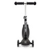 Adamex Scooter - детский 3-колесный самокат с Led подсветкой • Black