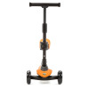 Lamborghini Kids Scoter - детский 3-колесный складной самокат с LED подсветкой колес • Orange