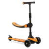 Lamborghini Kids Scoter - детский 3-колесный складной самокат с LED подсветкой колес • Orange