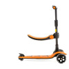 Lamborghini Kids Scoter - детский 3-колесный складной самокат с LED подсветкой колес • Orange