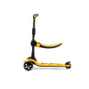 Lamborghini Kids Scoter - детский 3-колесный складной самокат с LED подсветкой колес • Yellow
