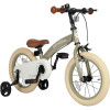 Qplay Miniby 3в1/14" - дитячий велосипед-біговел 3 в 1 • Grey-Green
