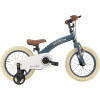Qplay Miniby 3в1/14" - дитячий велосипед-біговел 3 в 1 • Greyish-Blue