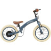 Qplay Miniby 3в1/14" - дитячий велосипед-біговел 3 в 1 • Greyish-Blue
