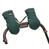 Bair Cozy Mitts - утепленные водоотталкивающие рукавицы на коляску • Amazing Green