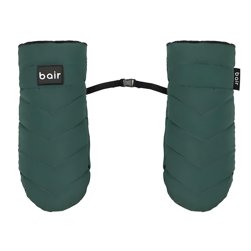 Bair Cozy Mitts - утепленные водоотталкивающие рукавицы на коляску • Amazing Green Bair Cozy Mitts - утепленные водоотталкивающие рукавицы на коляску • Amazing Green