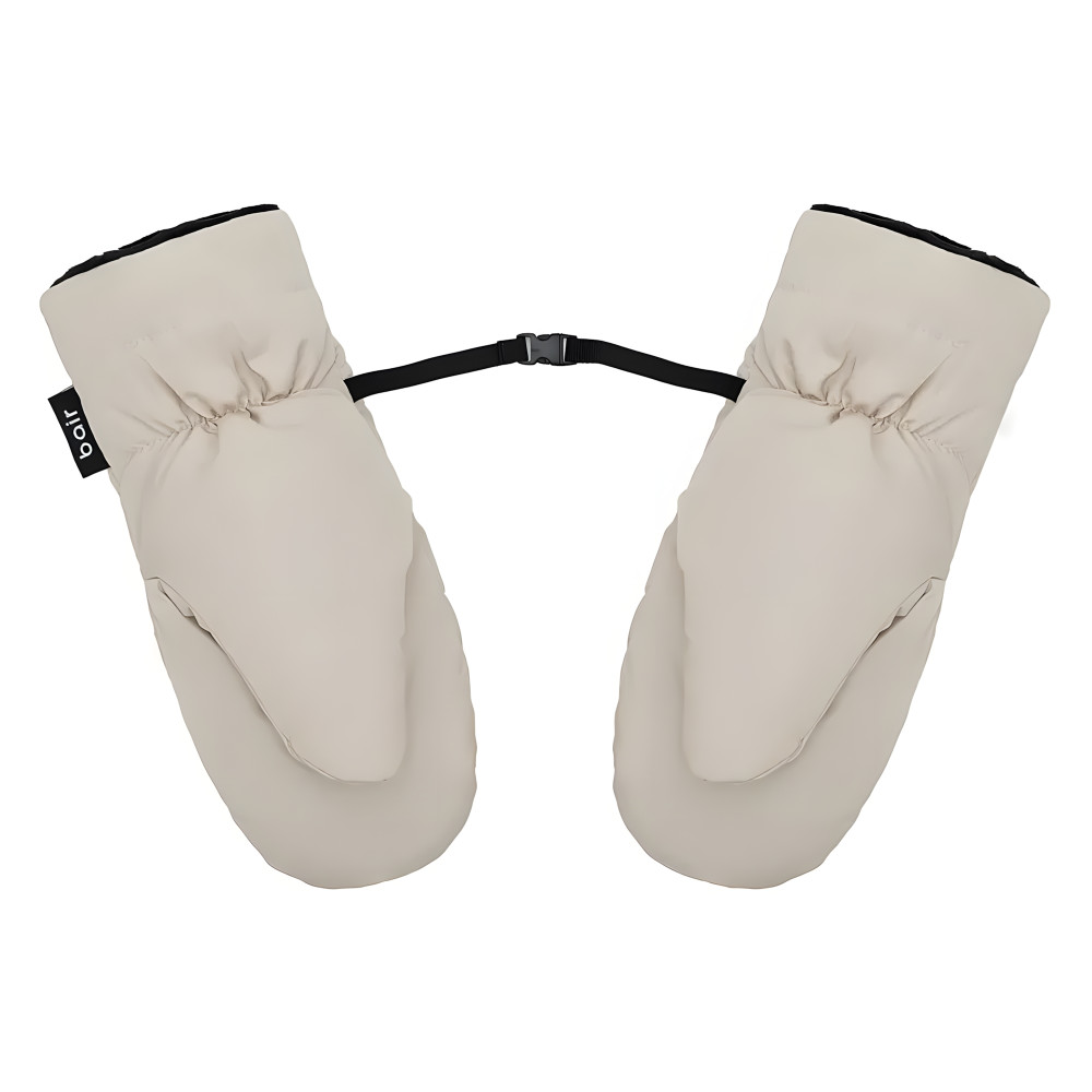 Bair Cozy Mitts - утепленные водоотталкивающие рукавицы на коляску • Beige