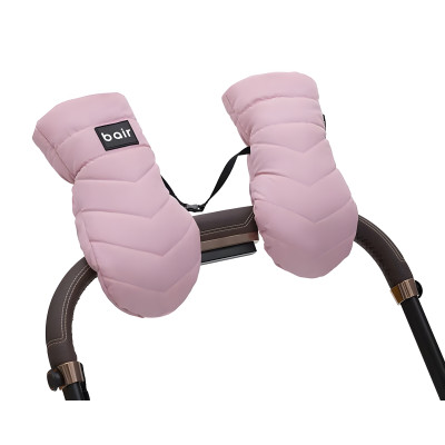 Bair Cozy Mitts - утепленные водоотталкивающие рукавицы на коляску • Pink