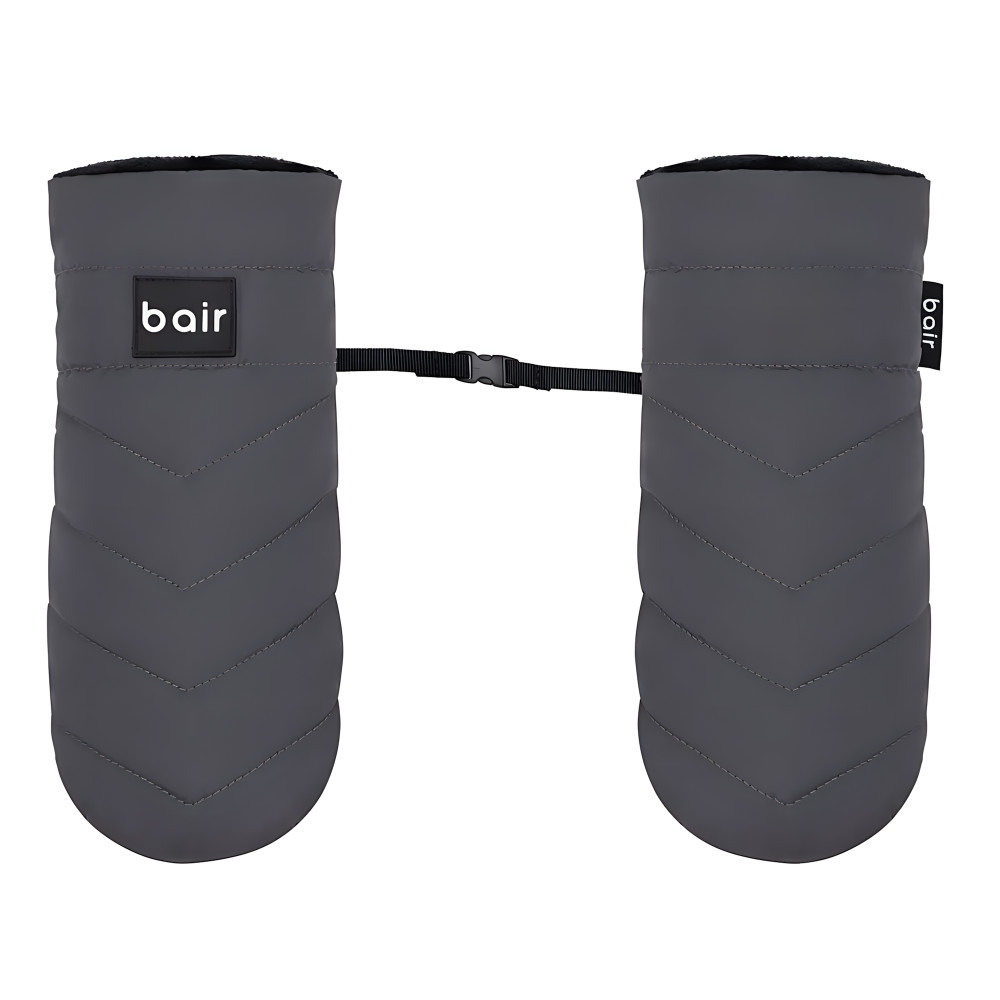 Bair Cozy Mitts - утепленные водоотталкивающие рукавицы на коляску • Graphite