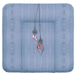 Ceba Baby W-144-119-598 - мягкий пеленальный матрас (75х72 см) • Denim Style Dream Catcher Blue	