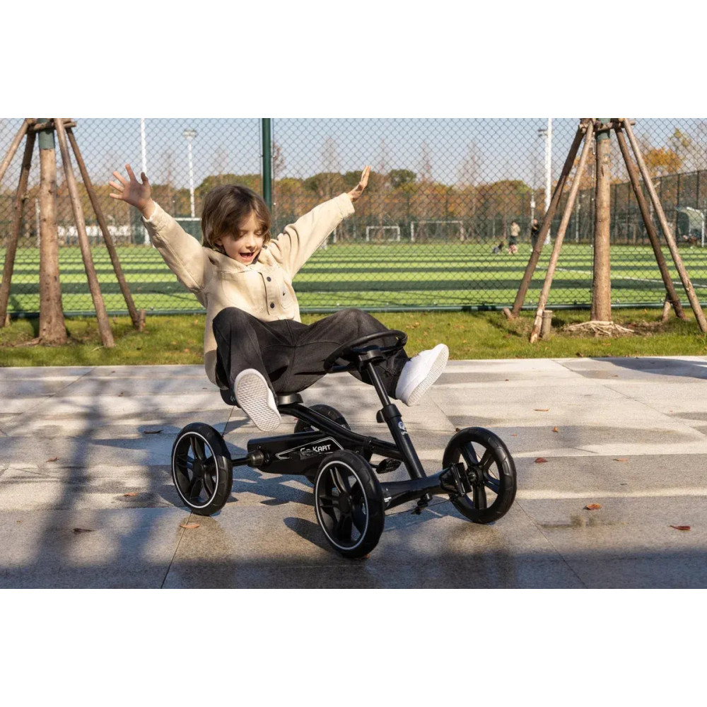 Qplay Go Kart - детский велокарт, регулируемое сиденье • Black Qplay Go Kart - детский велокарт, регулируемое сиденье • Black