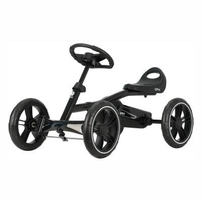 Qplay Go Kart - детский велокарт, регулируемое сиденье • Black Qplay Go Kart - детский велокарт, регулируемое сиденье • Black