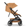 Cybex Beezy - прогулочная коляска, компактное складывание, ремень с одним натяжением • Cinnamon Yellow