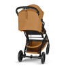 Cybex Beezy - прогулочная коляска, компактное складывание, ремень с одним натяжением • Cinnamon Yellow