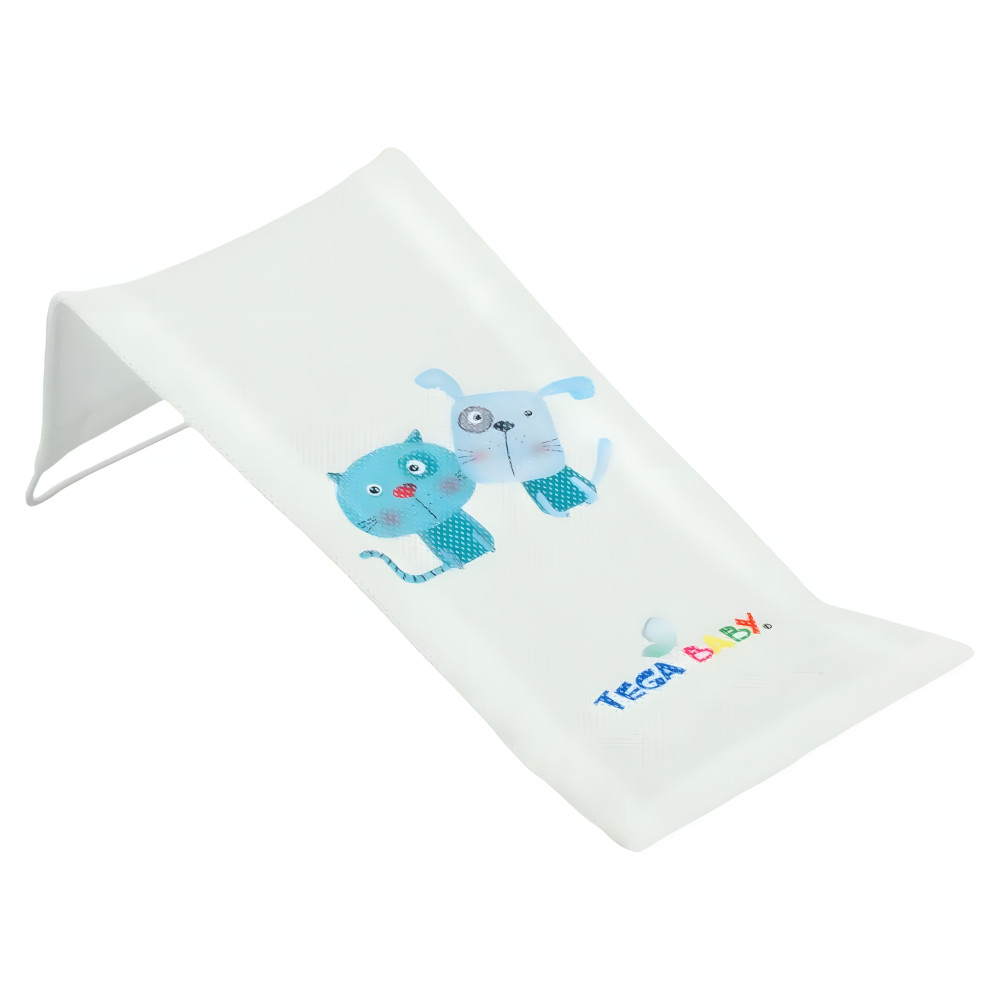 Tega Dog Cat - горка для купания 3D мембрана • Soft Yellow