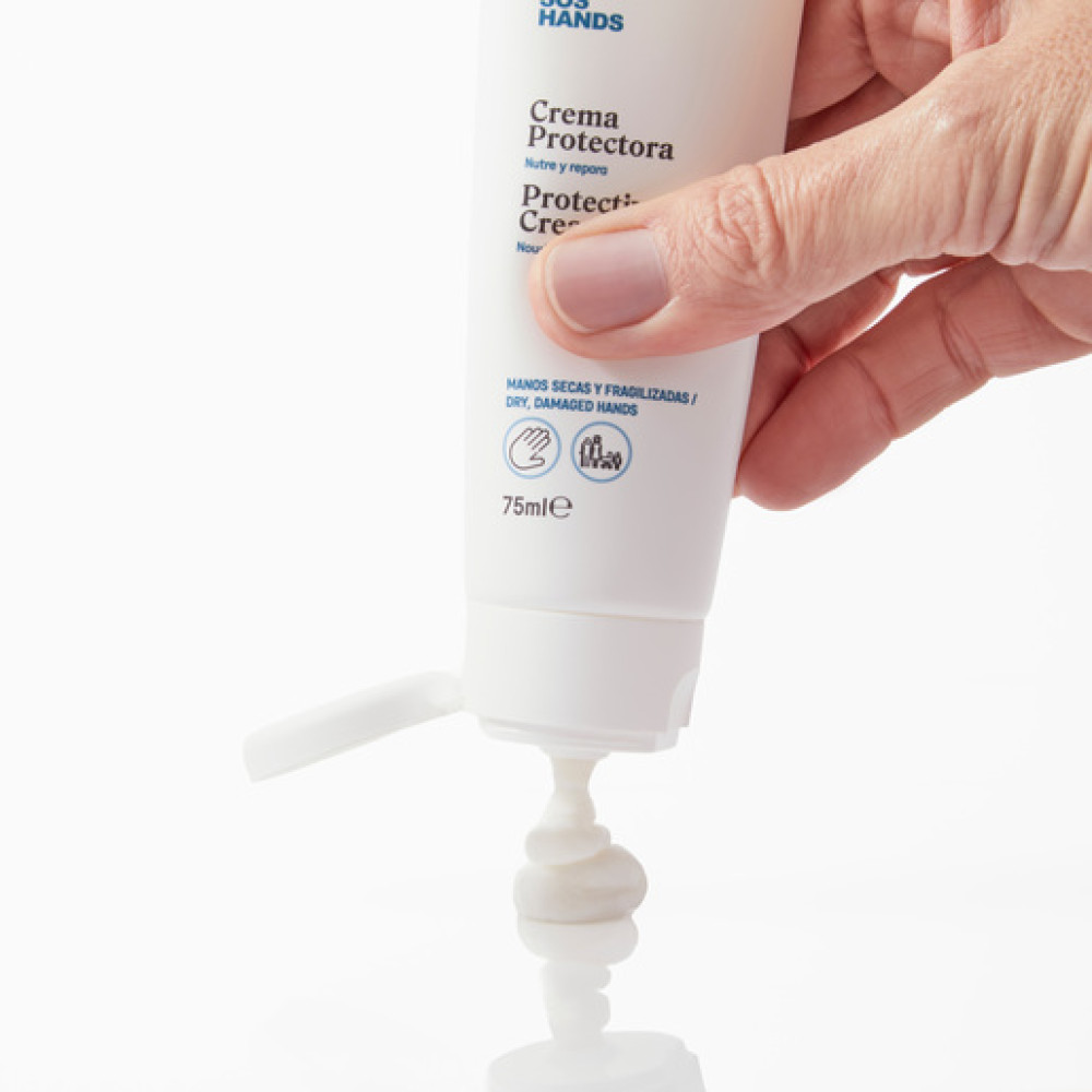 Suavinex CICA+ SOS HANDS Protective Hand Cream - крем для рук для сухой или поврежденной кожи, для всей семьи • 75 мл Suavinex CICA+ SOS HANDS Protective Hand Cream - крем для рук для сухой или поврежденной кожи, для всей семьи • 75 мл