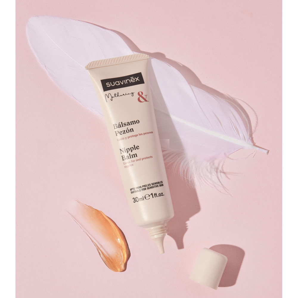 Suavinex Nipple Balm - бальзам для ухода за сосками, подходит для чувствительной кожи • 30 мл