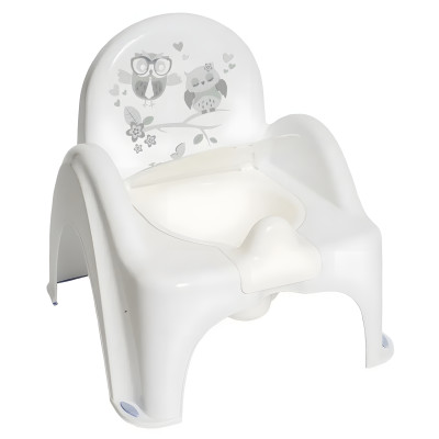 Tega Owls - горшок-кресло • White Tega Owls - горшок-кресло • White