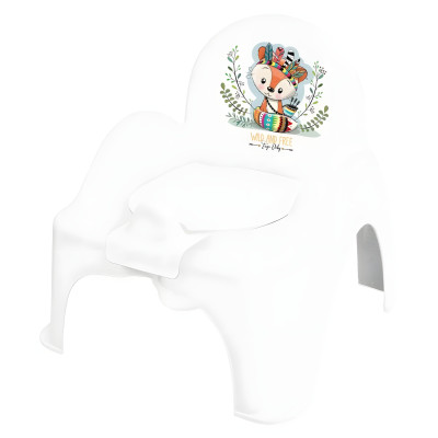 Tega Wild Free Little Fox - горшок-кресло • White / Green Tega Wild Free Little Fox - горшок-кресло • White / Green