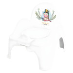 Tega Wild Free Unicorn - горшок-кресло • White / Pink