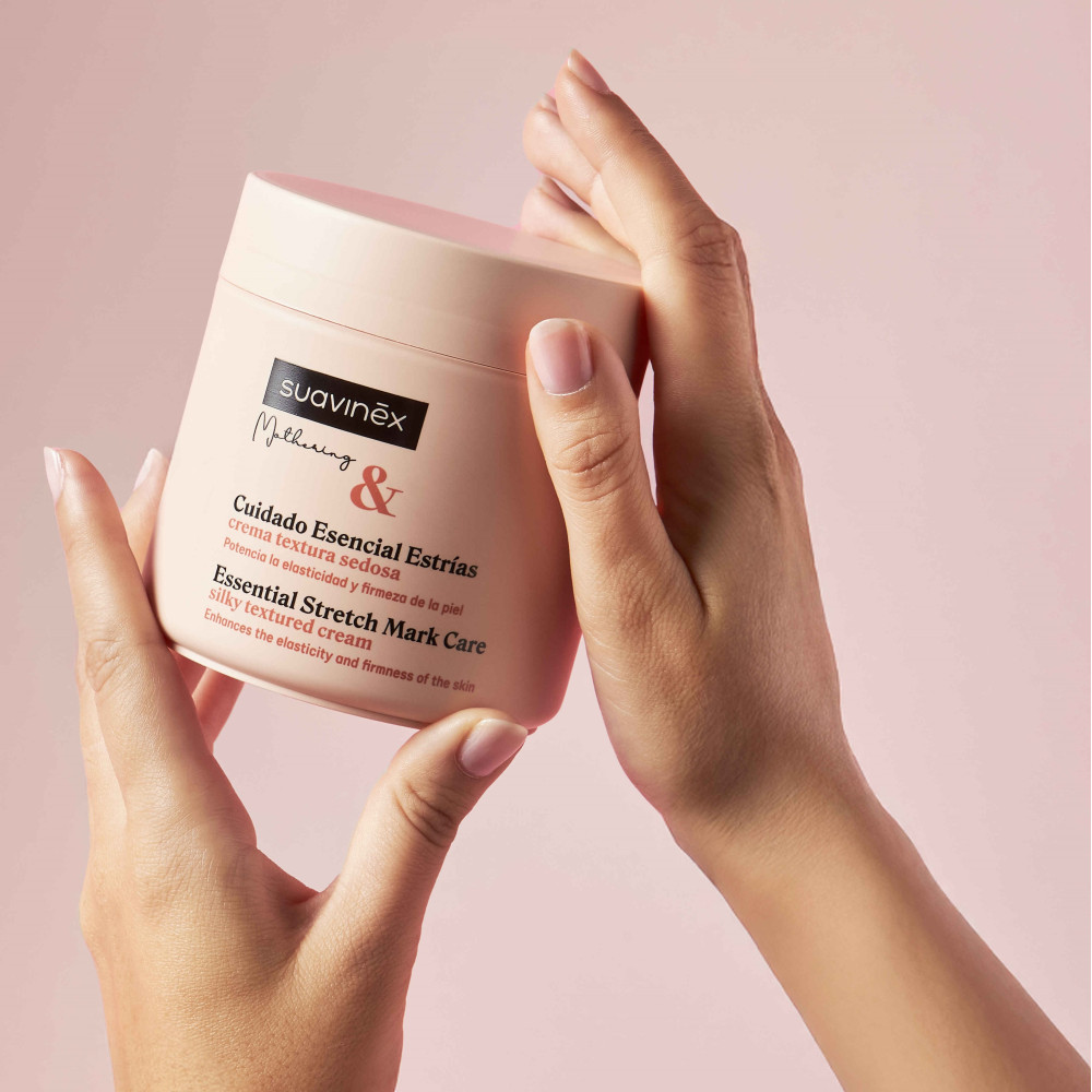 Suavinex Mothering Essential Stretch Mark Care - крем от растяжек во время и после беременности • 400 мл