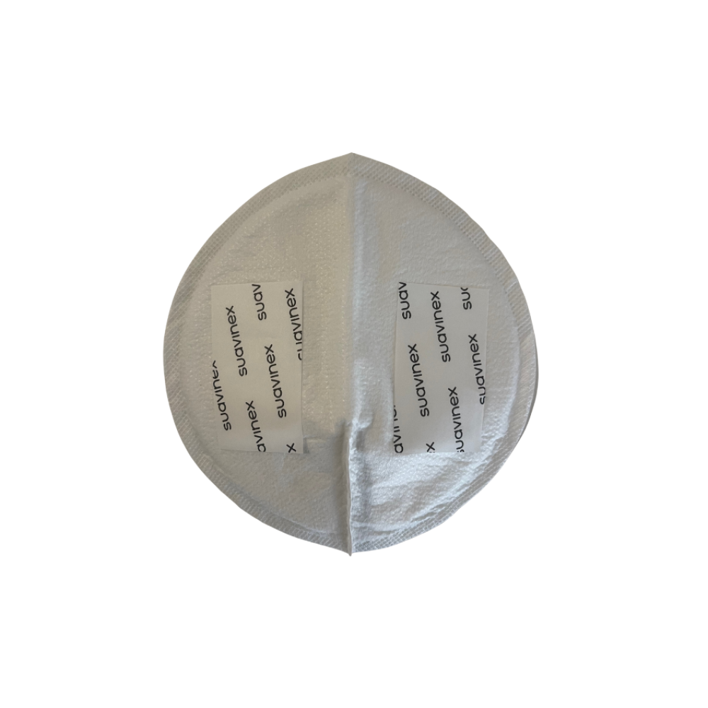 Suavinex Mothering Breast pads - прокладки для грудей, фіксуються проти усунення, запаковані індивідуально • 60 шт Suavinex Mothering Breast pads - прокладки для грудей, фіксуються проти усунення, запаковані індивідуально • 60 шт