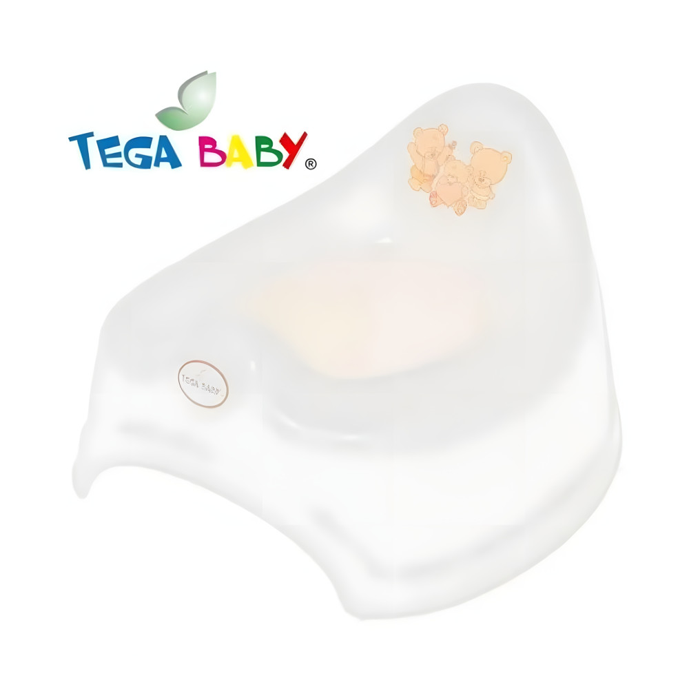 Tega Teddy Bear - детский горшок • White Pearl