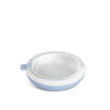 Suavinex Wild Free Warm Plate SET - набір дитячого посуду для годування з термотарілкою, від 6 місяців • Блакитний