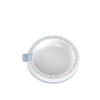 Suavinex Wild Free Warm Plate SET - набір дитячого посуду для годування з термотарілкою, від 6 місяців • Блакитний