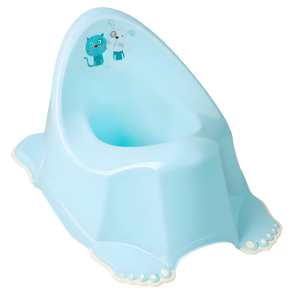 Tega Dog Cat - детский горшок с противоскользящим покрытием • Light Blue