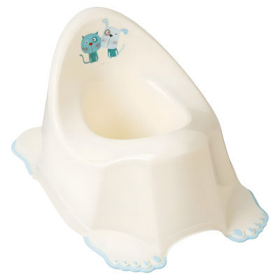 Tega Dog Cat - детский горшок с противоскользящим покрытием • Soft Yellow Tega Dog Cat - детский горшок с противоскользящим покрытием • Soft Yellow