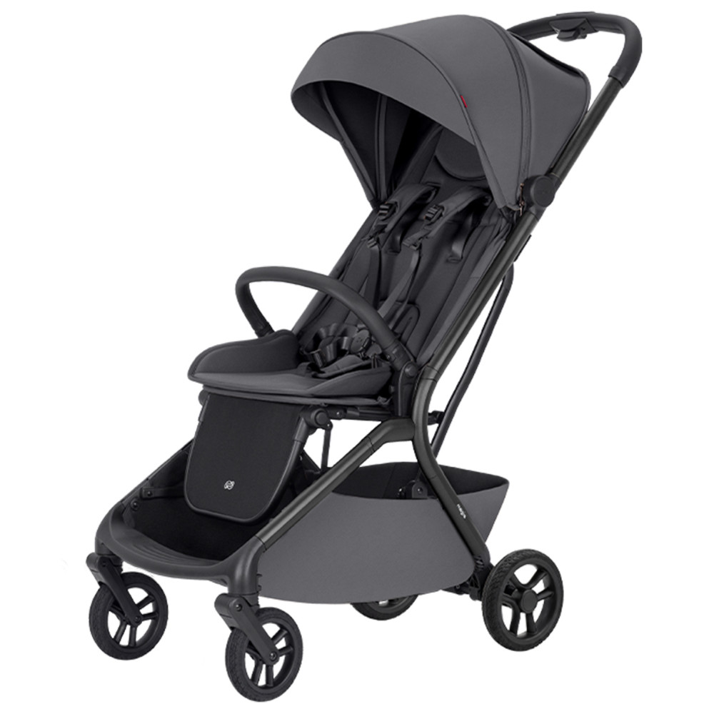Carrello Magia 2.0 CRL-5655 - ультралегкий прогулянковий візок Каррелло Магія, прогулянкова коляска для подорожей, розмір ручної поклажі, автоматичне складання • Elm Grey