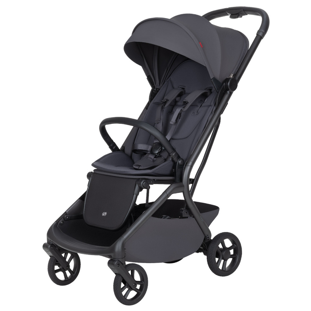 Carrello Magia 2.0 CRL-5655 - ультралегкий прогулянковий візок Каррелло Магія, прогулянкова коляска для подорожей, розмір ручної поклажі, автоматичне складання • Elm Grey