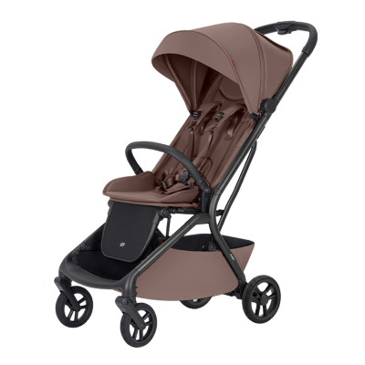 Carrello Magia 2.0 CRL-5655 - ультралёгкая прогулочная коляска Карелло Магия, прогулочный возок для путешествий, размер ручной клади, автоматическое складывание • Glace Pink