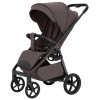 Carrello Bravo Carbon 2026 CRL-5530 - всесезонная прогулочная коляска с подсветкой (телескопическая ручка, магнитный замок ремней) • Mineral Brown
